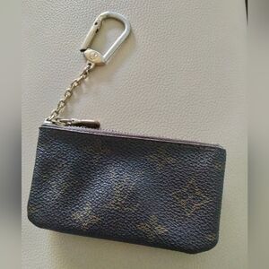 💯 Authentic Louis Vuitton Monogram Key Chain W/Hook